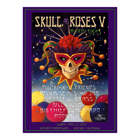 Mardi Gras Poster by Stanley Mouse
